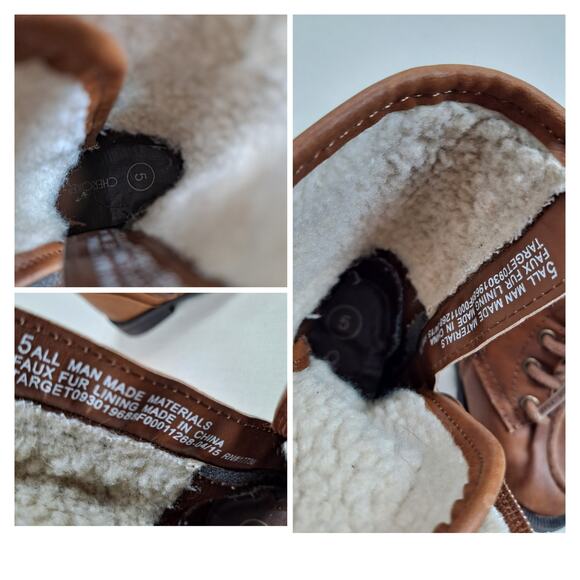 Baby Girl/ Cherokee Toddler Size 5 Boots Brown Mid Calf Lace Up - Picture 7 of 8